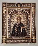 Икона резная Мирон Критский